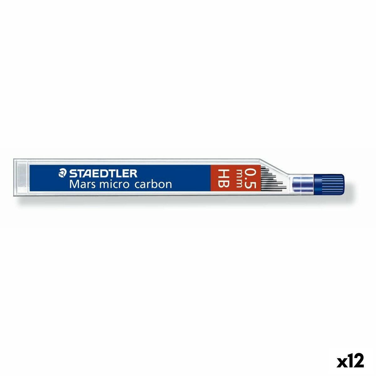Pencil lead replacement Staedtler Mars Micro Carbon HB 0,5 mm (12 Units) Pencil lead replacement Staedtler Mars Micro Carbon HB 0,5 mm (12 Units)