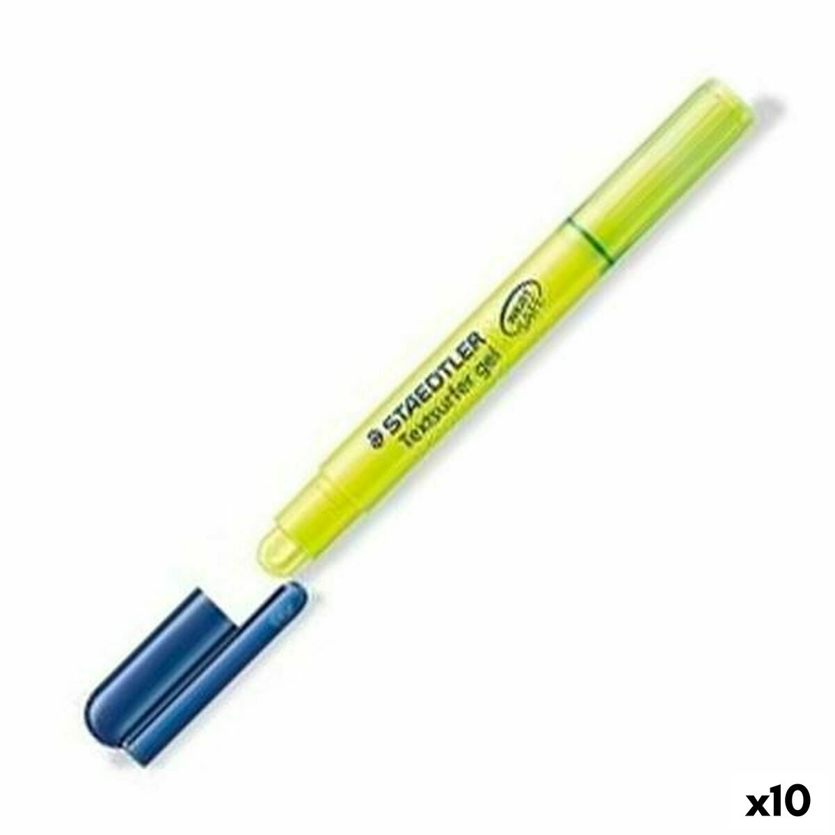 Fluorescent Marker Staedtler Textsurfer Gel Yellow 10 Pieces (10 Units) Fluorescent Marker Staedtler Textsurfer Gel Yellow 10 Pieces (10 Units)