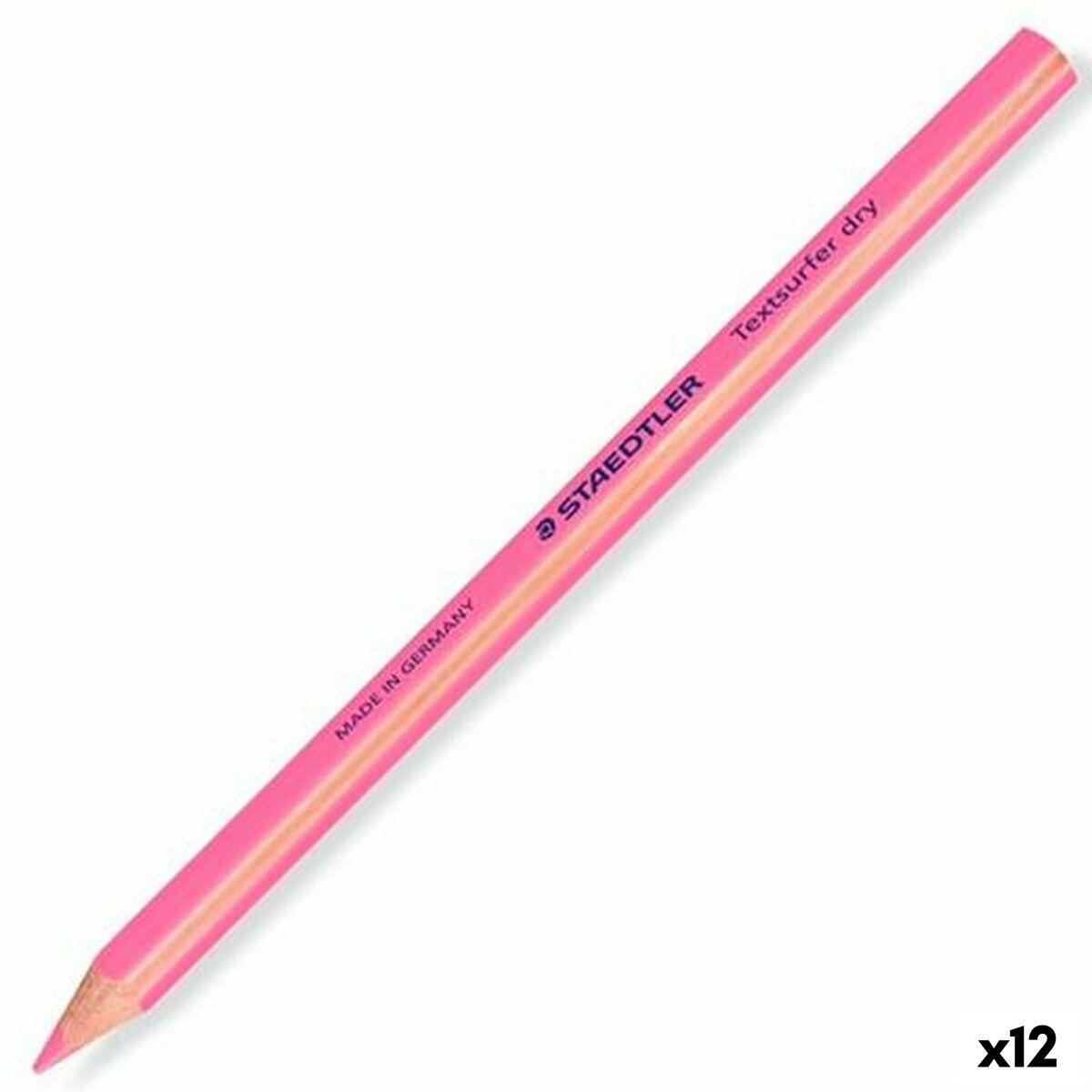 Fluorescent Marker Staedtler Textsurfer Dry Pink (12 Units) Fluorescent Marker Staedtler Textsurfer Dry Pink (12 Units)