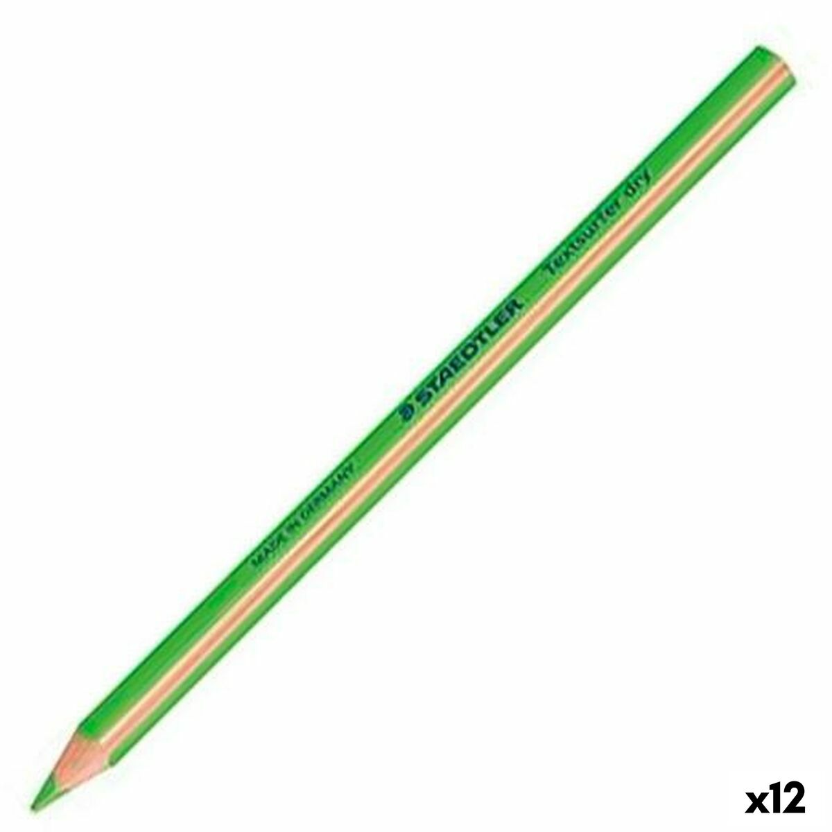 Fluorescent Marker Staedtler Textsurfer Dry Green (12 Units) Fluorescent Marker Staedtler Textsurfer Dry Green (12 Units)