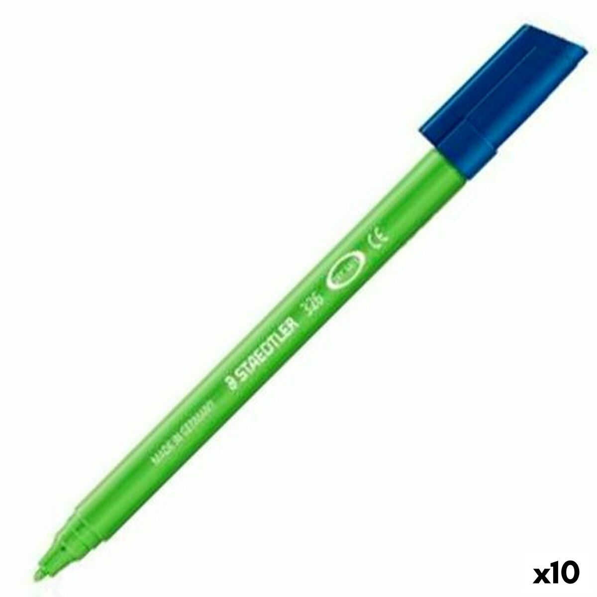Felt-tip pens Staedtler Noris Club Light Green (10 Units) Felt-tip pens Staedtler Noris Club Light Green (10 Units)