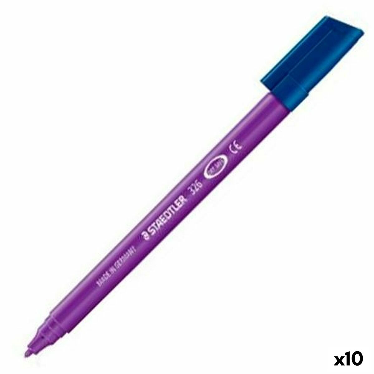Felt-tip pens Staedtler Noris Club Lilac (10 Units) Felt-tip pens Staedtler Noris Club Lilac (10 Units)