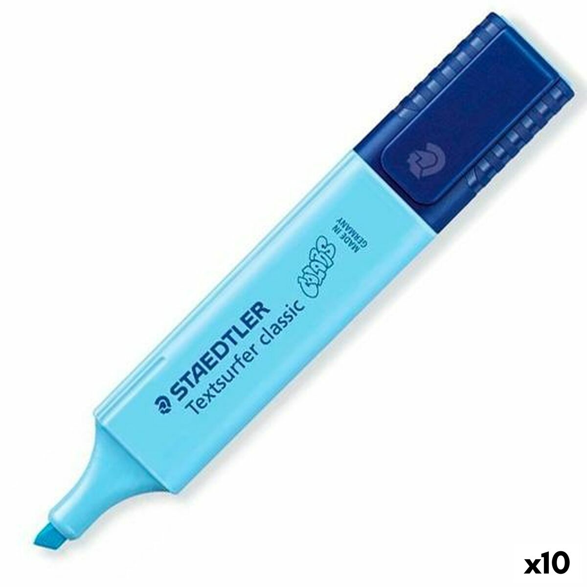 Fluorescent Marker Staedtler Textsurfer Classic Vintage Sky blue (10 Units) Fluorescent Marker Staedtler Textsurfer Classic Vintage Sky blue (10 Units)