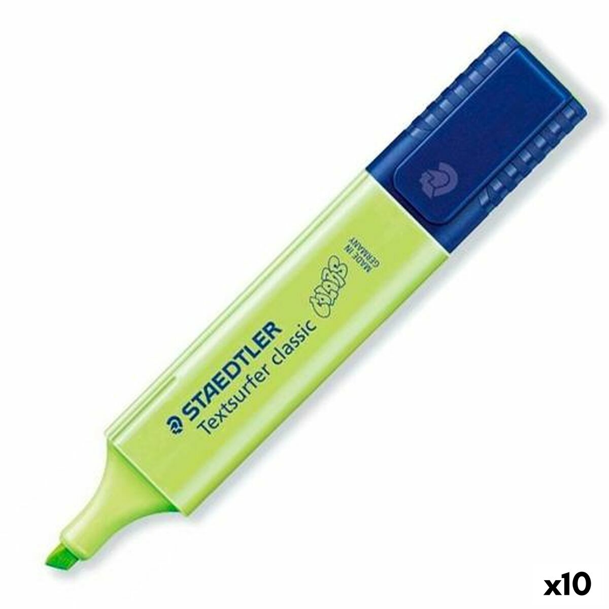 Fluorescent Marker Staedtler Textsurfer Classic Pastel Green (10 Units) Fluorescent Marker Staedtler Textsurfer Classic Pastel Green (10 Units)
