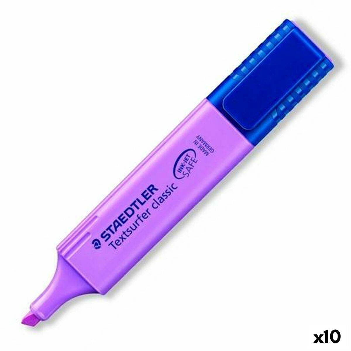 Fluorescent Marker Staedtler Textsurfer Classic Violet Lilac 10 Pieces (10 Units) Fluorescent Marker Staedtler Textsurfer Classic Violet Lilac 10 Pieces (10 Units)