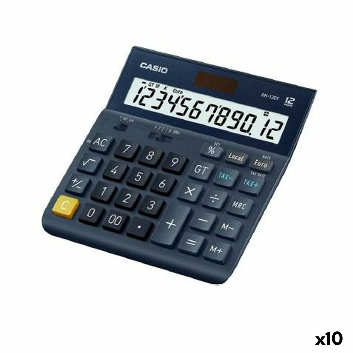Calculator Casio DH-12ET Black (10Units) Calculator Casio DH-12ET Black (10Units)