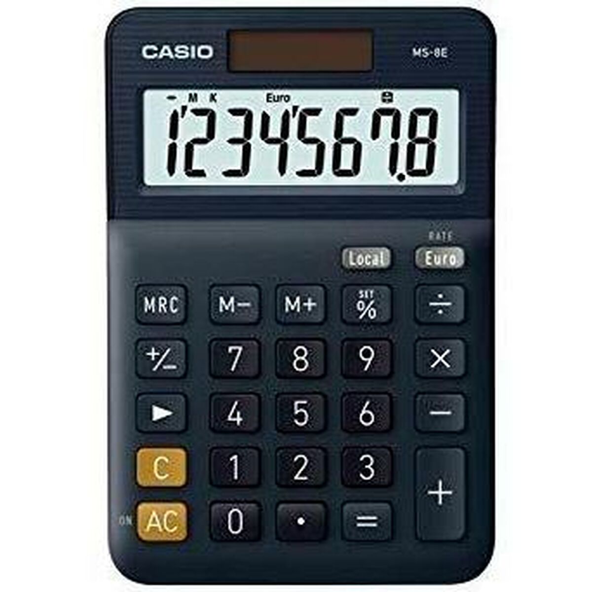 Calculator Casio MS-8E Black (10Units)