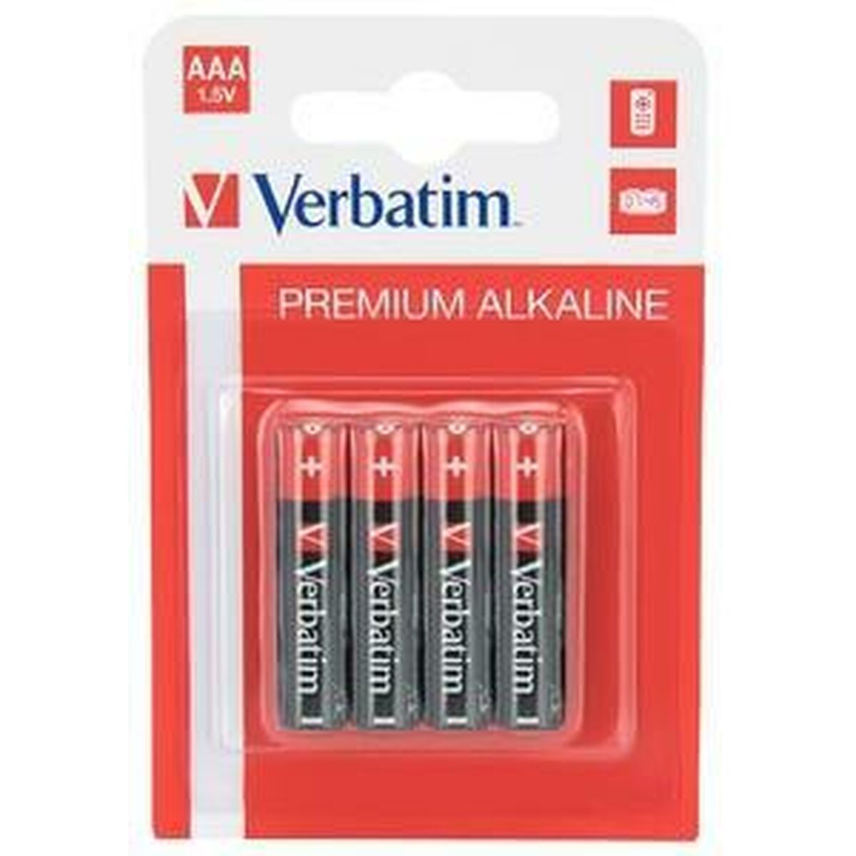 Batteries Verbatim 1,5 V (10 Units) Batteries Verbatim 1,5 V (10 Units)