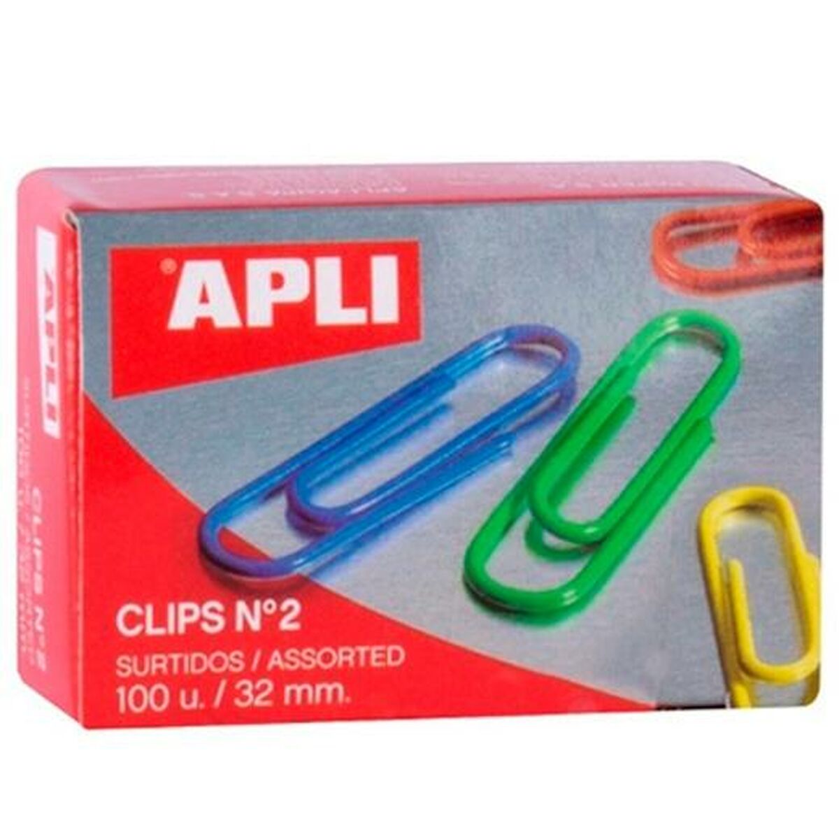 Clips Apli N 2 Multicolour Cable 32 mm (10 Units)