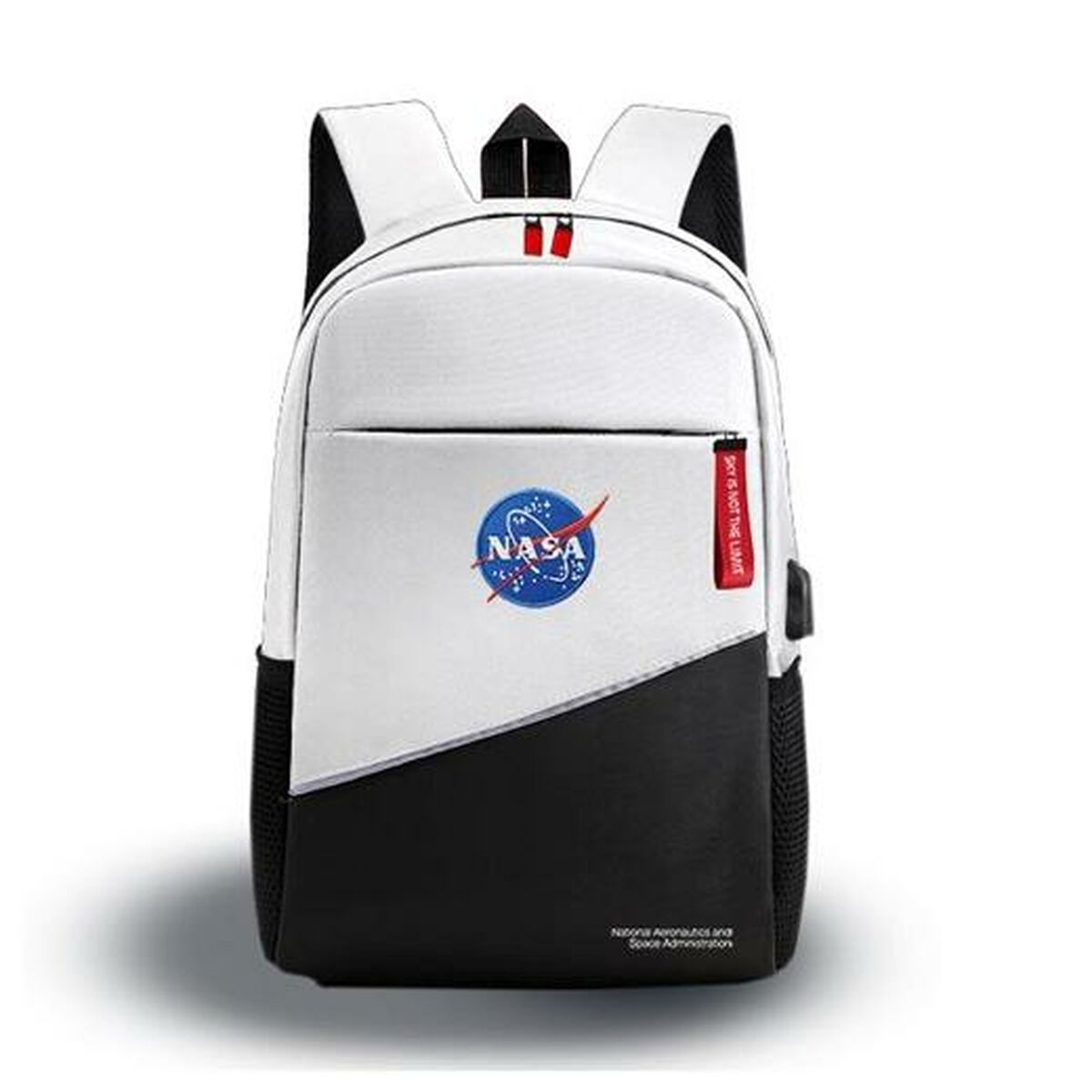 Laptop Backpack NASA White Laptop Backpack NASA White