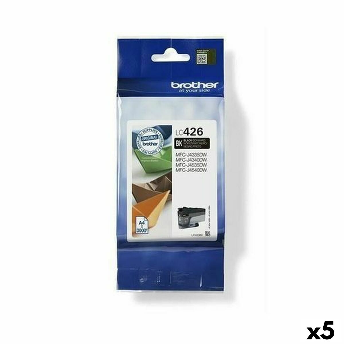 Original Ink Cartridge Brother LC426 Black (5 Units) Original Ink Cartridge Brother LC426 Black (5 Units)
