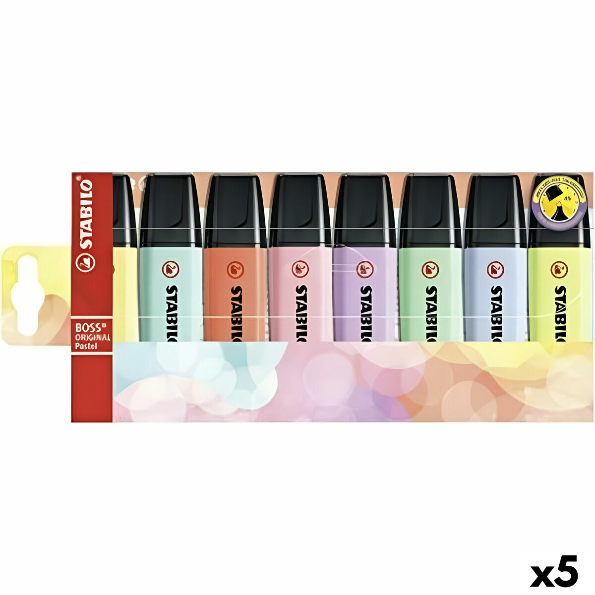 Fluorescent Marker Set Stabilo Boss Multicolour (5 Units) Fluorescent Marker Set Stabilo Boss Multicolour (5 Units)