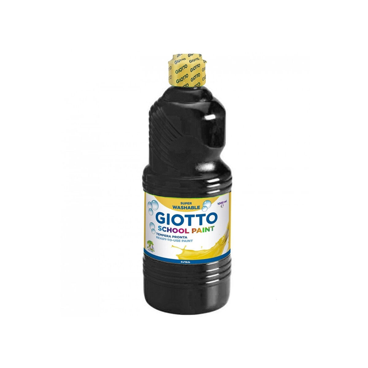 Tempera Giotto Black 1 L (6 Units)