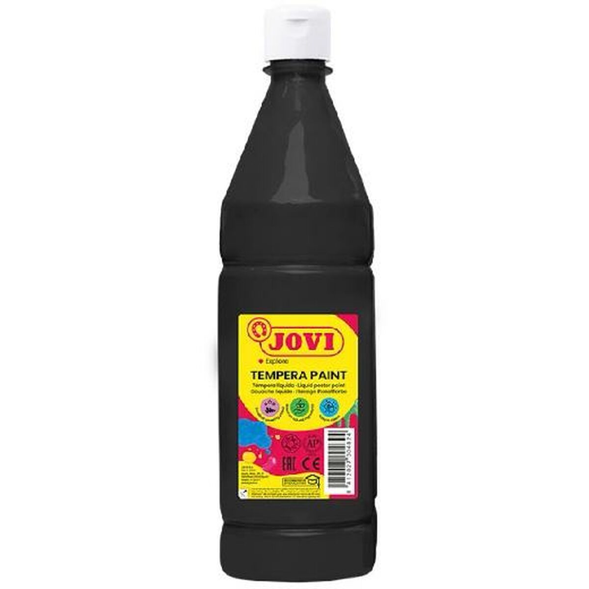 Tempera Jovi Black 1 L (6 Units)