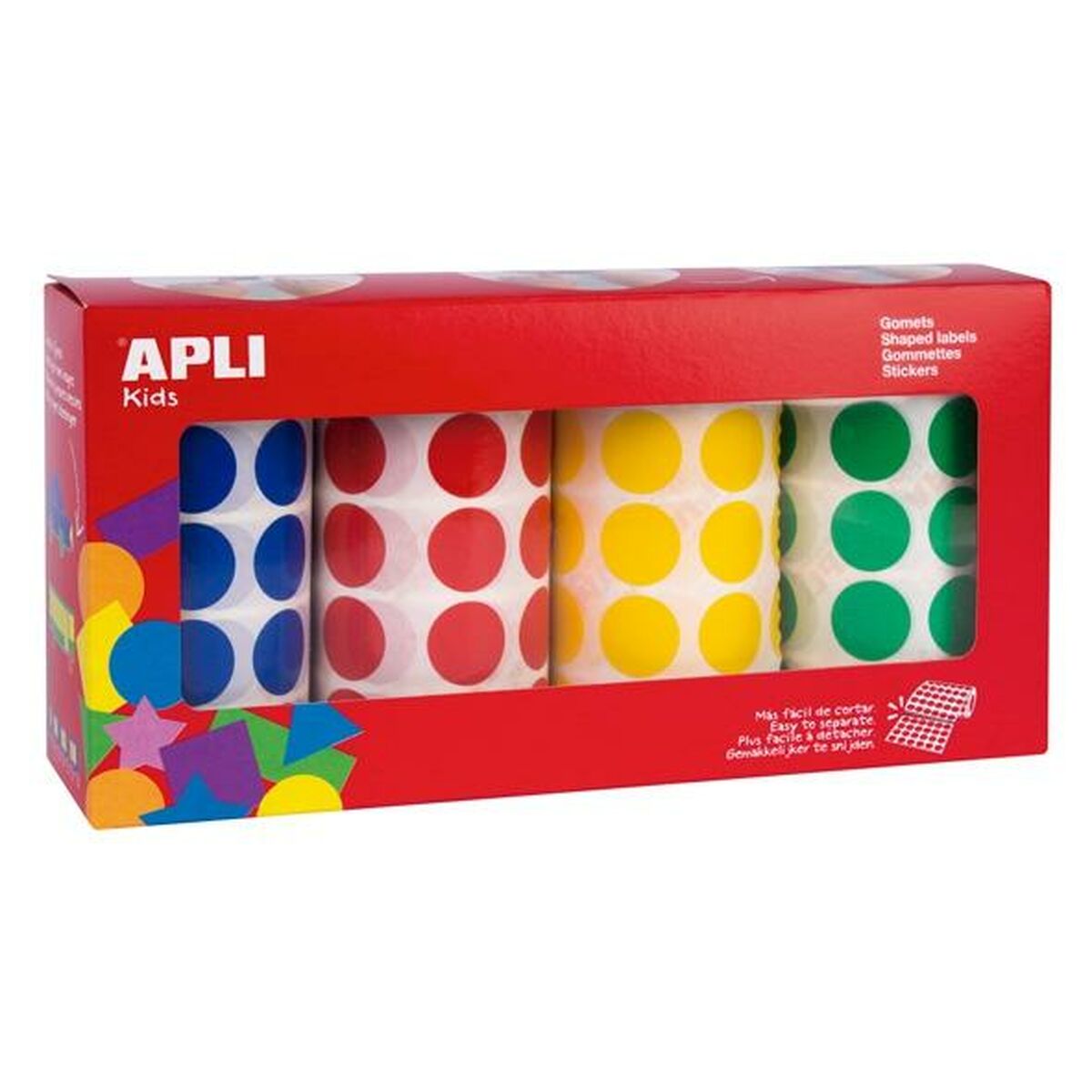 Stickers Apli Circular 4 Pieces (2 Units) Stickers Apli Circular 4 Pieces (2 Units)