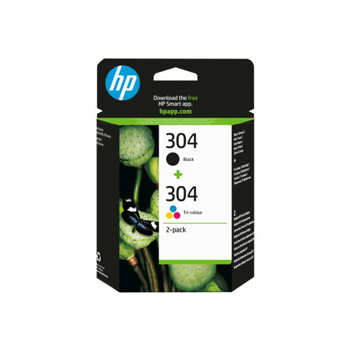 Original Ink Cartridge HP N304 Yellow (24 Units)