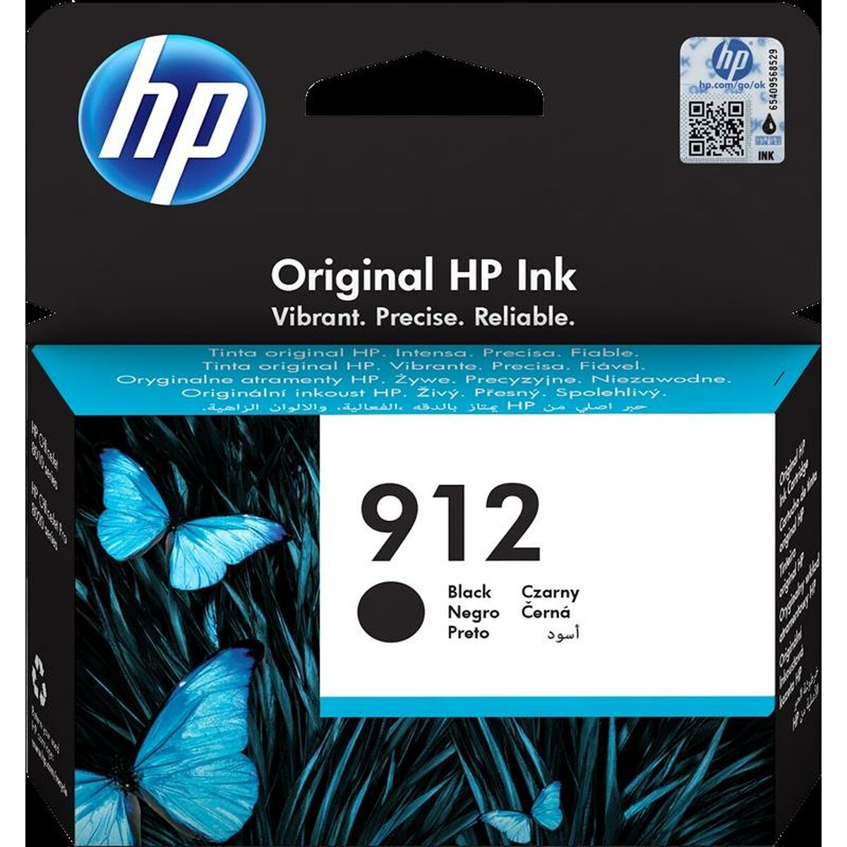 Original Ink Cartridge HP N912 Black (60 Units)
