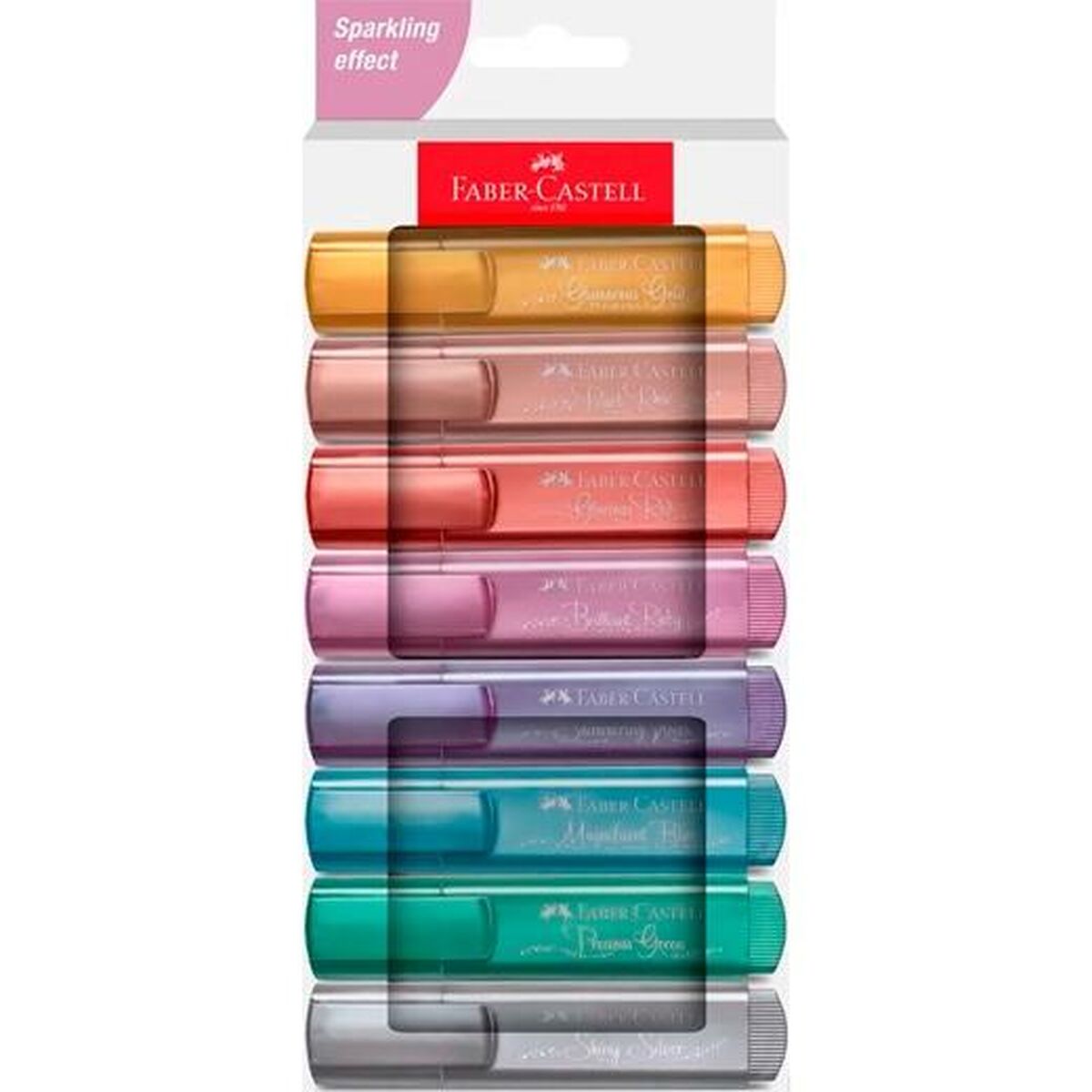 Set of Markers Faber-Castell TEXTLINER Multicolour (5 Units)