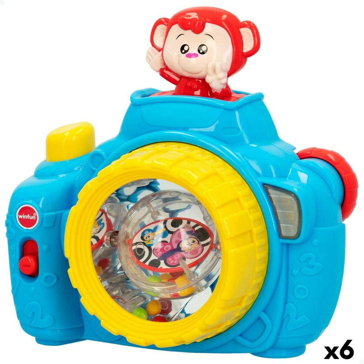 Children’s camera Winfun Blue 17 x 16,5 x 8 cm (6 Units)