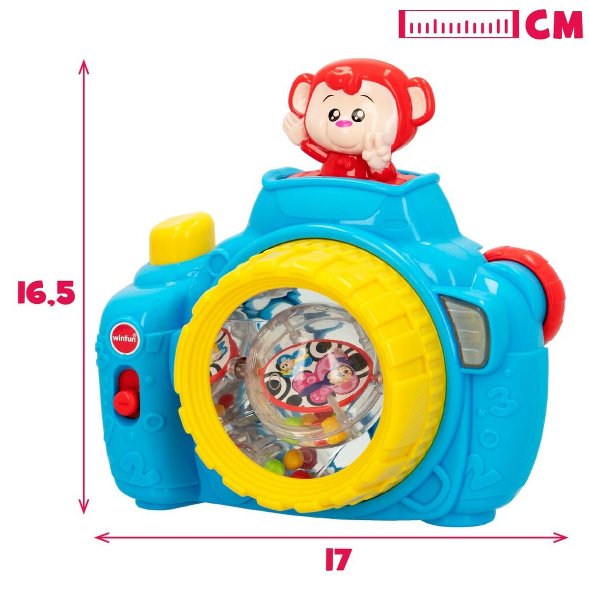 Children’s camera Winfun Blue 17 x 16,5 x 8 cm (6 Units)