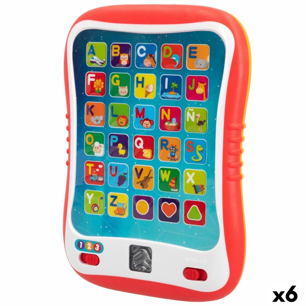 Educational Tablet Winfun Red (6 Units) Educational Tablet Winfun Red (6 Units)