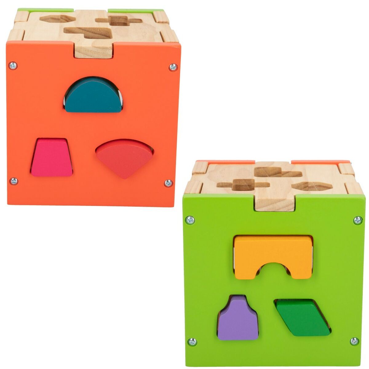 Child’s Wooden Puzzle Woomax 15 x 15 x 15 cm (6 Units)