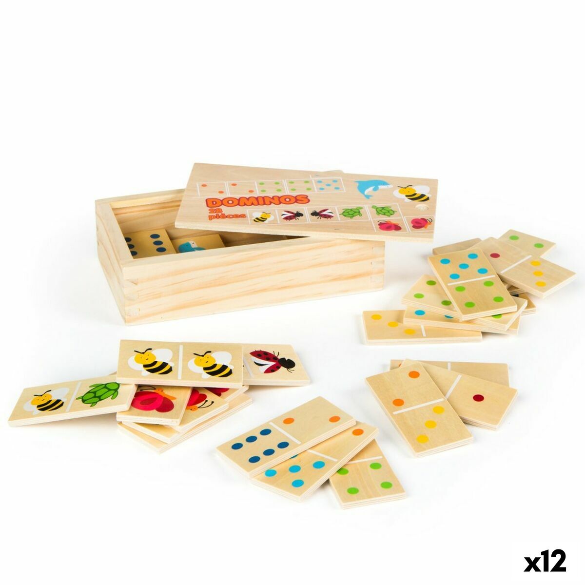 Domino Woomax animals (12 Units) Domino Woomax animals (12 Units)