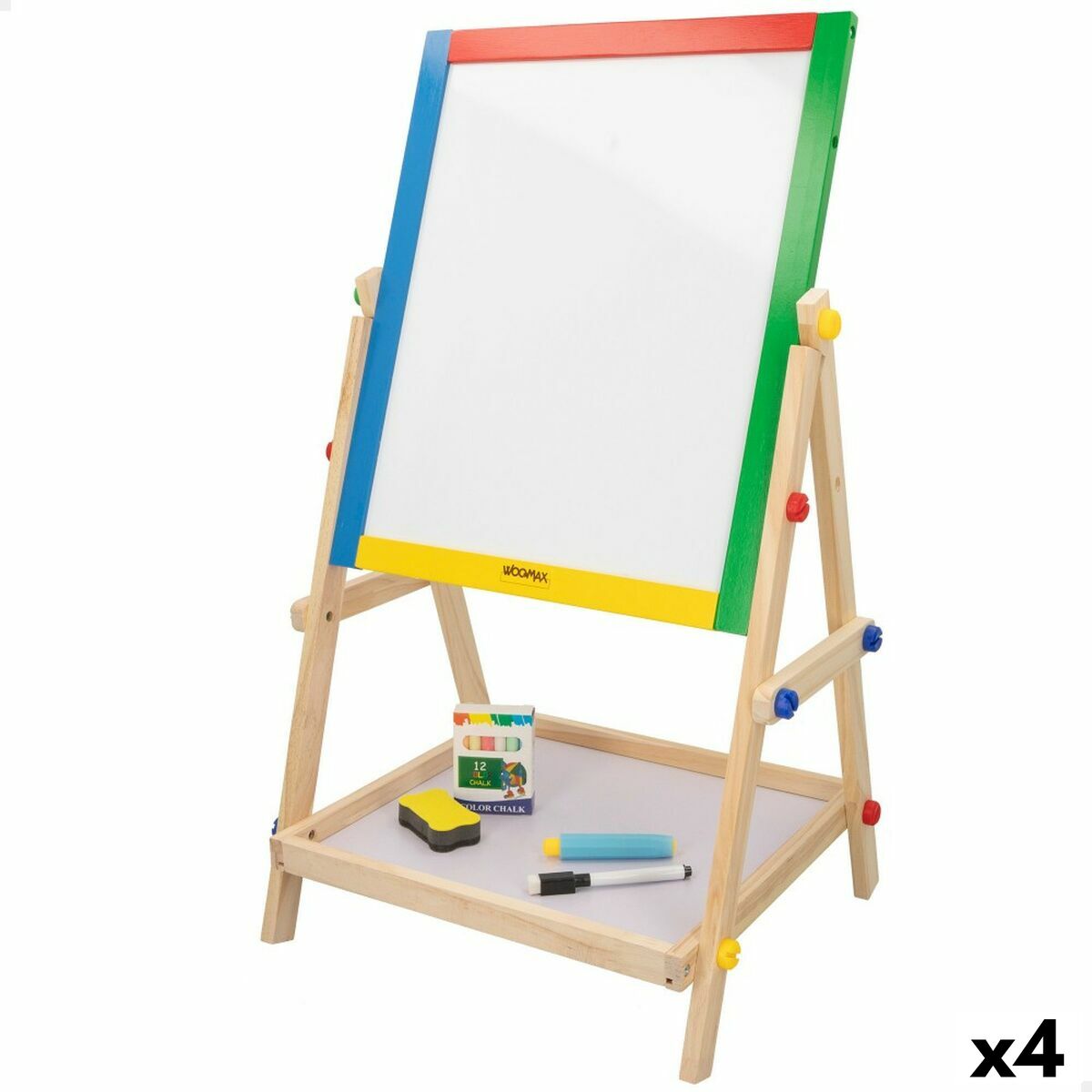 2 in 1 Board Woomax 5 Pieces 37,5 x 65 x 30,5 cm 4 Units 2 in 1 Board Woomax 5 Pieces 37,5 x 65 x 30,5 cm 4 Units