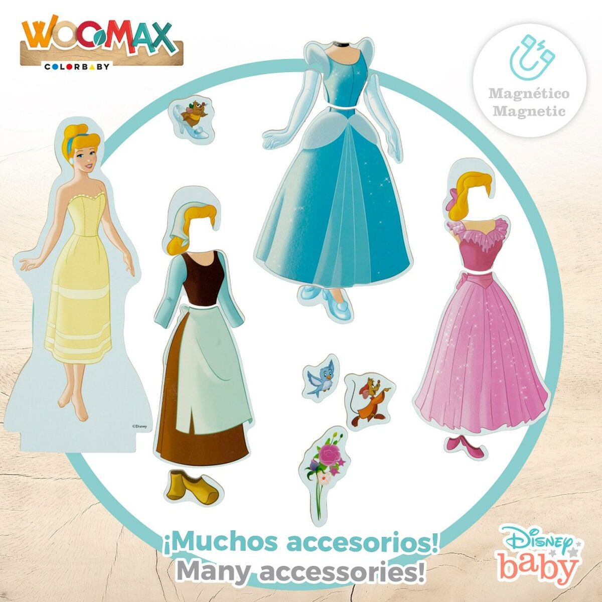 Wooden Game Disney Cinderella
