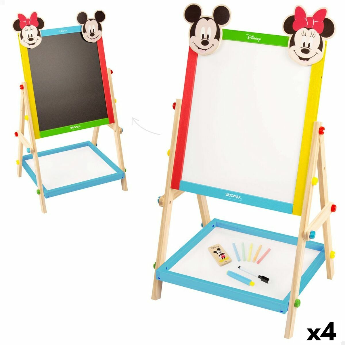 2 in 1 Board Disney 5 Pieces 4 Units 40 x 64,5 x 31,5 cm 2 in 1 Board Disney 5 Pieces 4 Units 40 x 64,5 x 31,5 cm