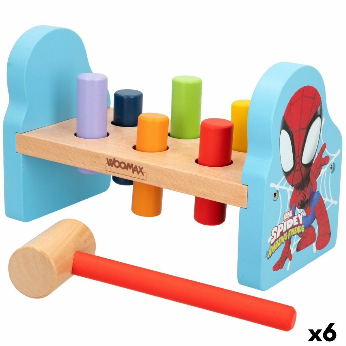 Skills game Spidey 8 Pieces 21,5 x 14 x 10,5 cm (6 Units) Skills game Spidey 8 Pieces 21,5 x 14 x 10,5 cm (6 Units)