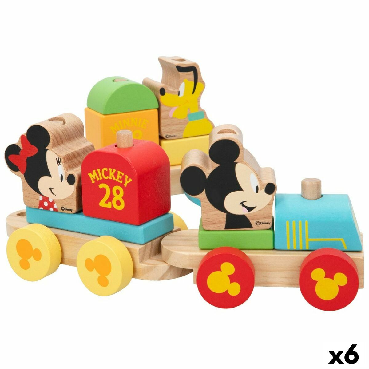 Train Disney 14 Pieces (6 Units) Train Disney 14 Pieces (6 Units)