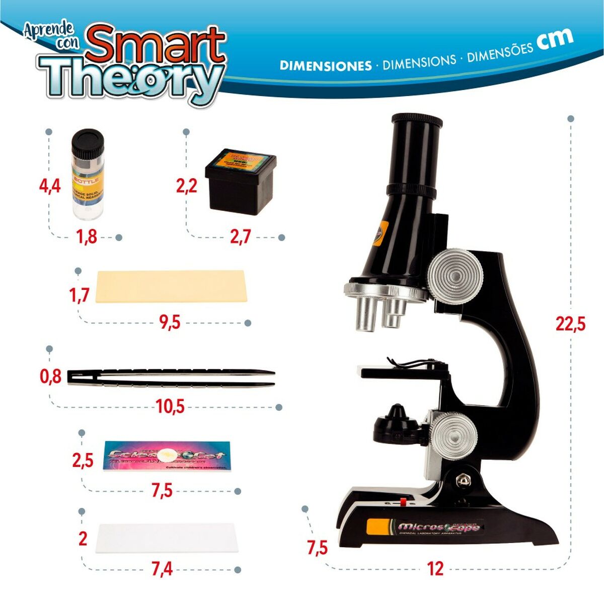 Microscope Colorbaby Children’s ES 6 Units
