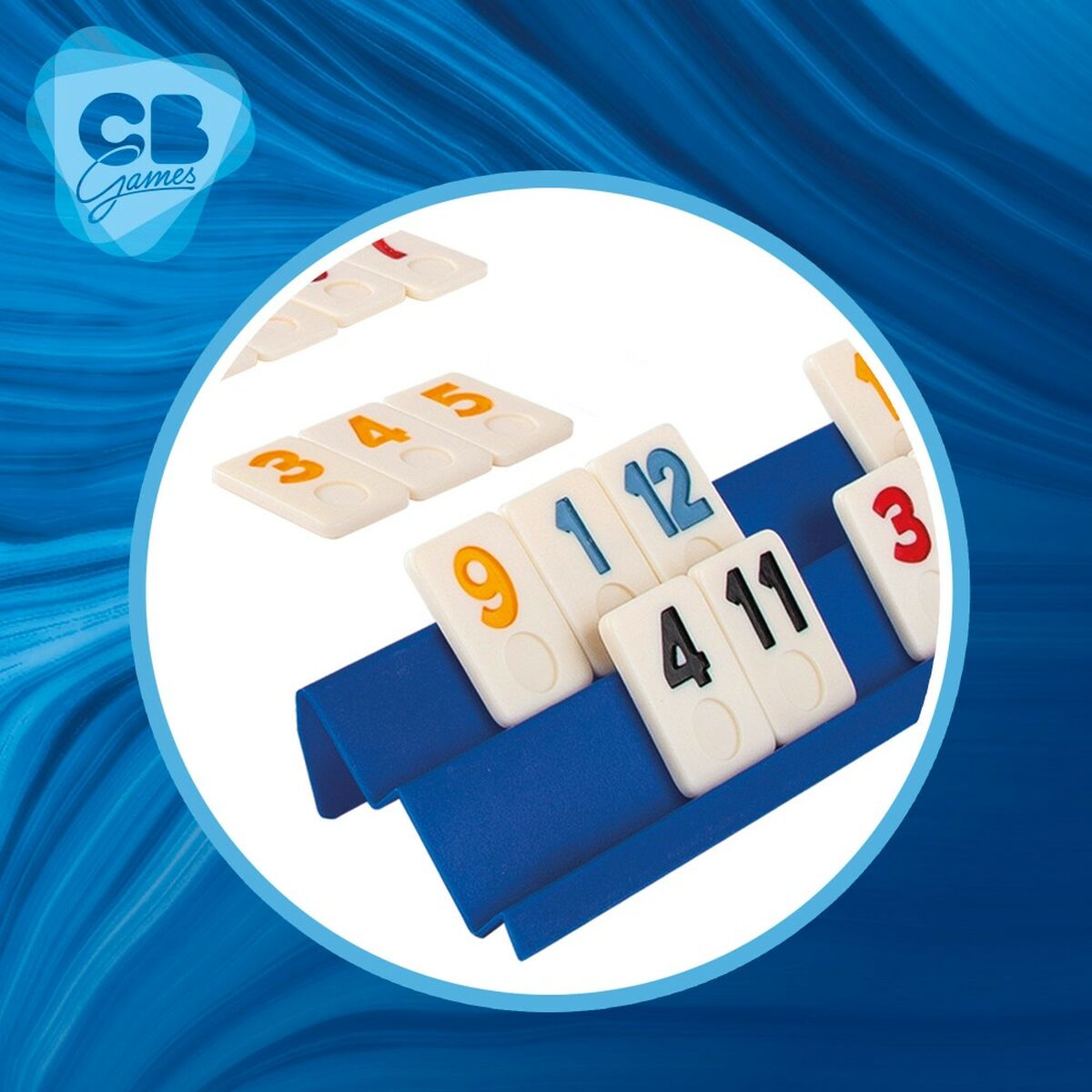 Board game CB Games Rummi 24,5 x 3 x 6 cm (112 Pieces) (6 Units)