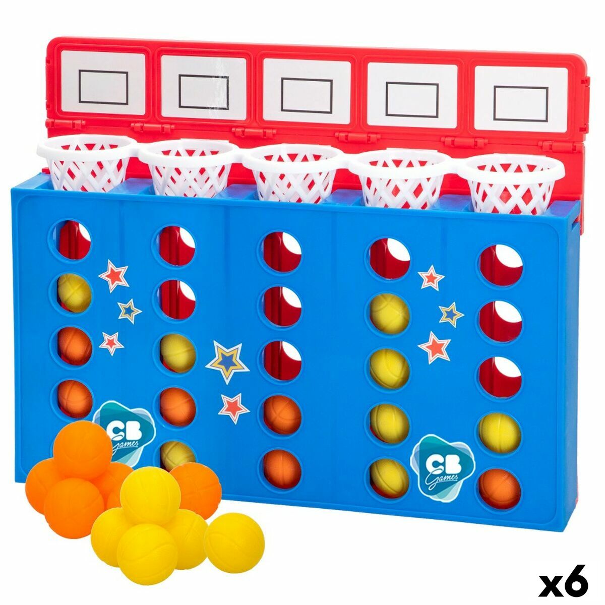 4 in a Row Colorbaby 36,5 x 29 x 7 cm (6 Units) 4 in a Row Colorbaby 36,5 x 29 x 7 cm (6 Units)
