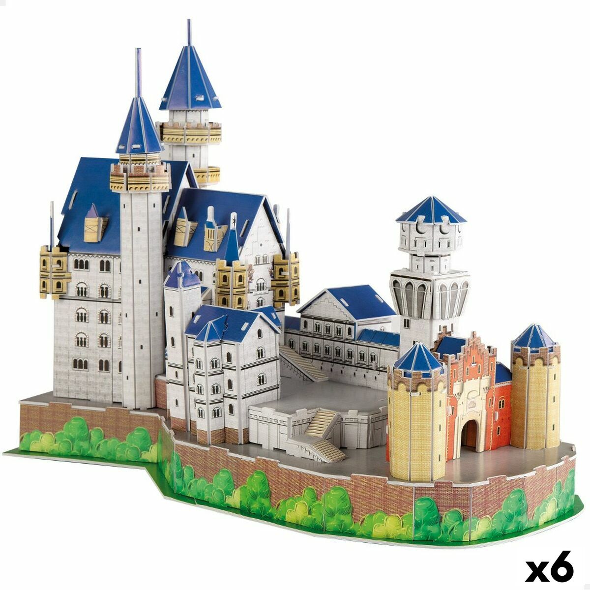 3D Puzzle Colorbaby New Swan Castle 95 Pieces 43,5 x 33 x 18,5 cm (6 Units) 3D Puzzle Colorbaby New Swan Castle 95 Pieces 43,5 x 33 x 18,5 cm (6 Units)