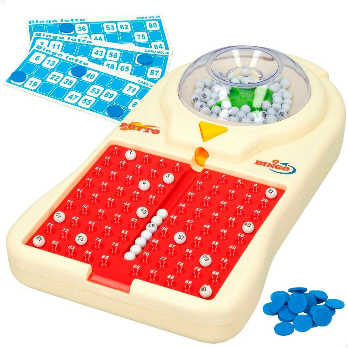 Automatic Bingo CB Games   Cardboard Plastic (6 Units)