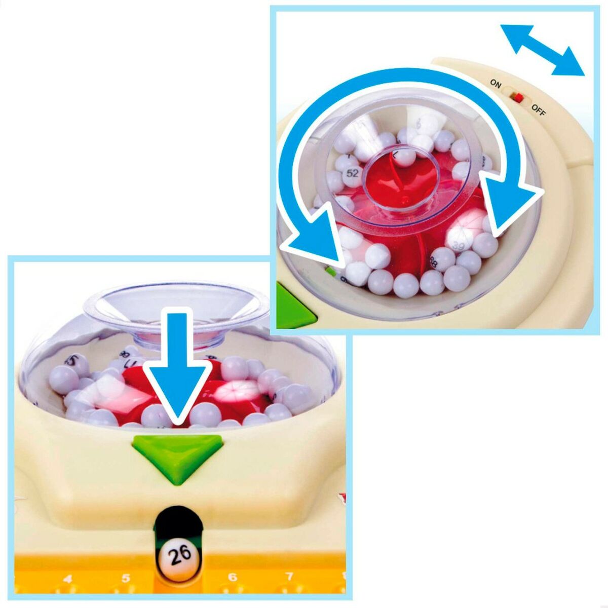 Automatic Bingo CB Games   Cardboard Plastic (6 Units)