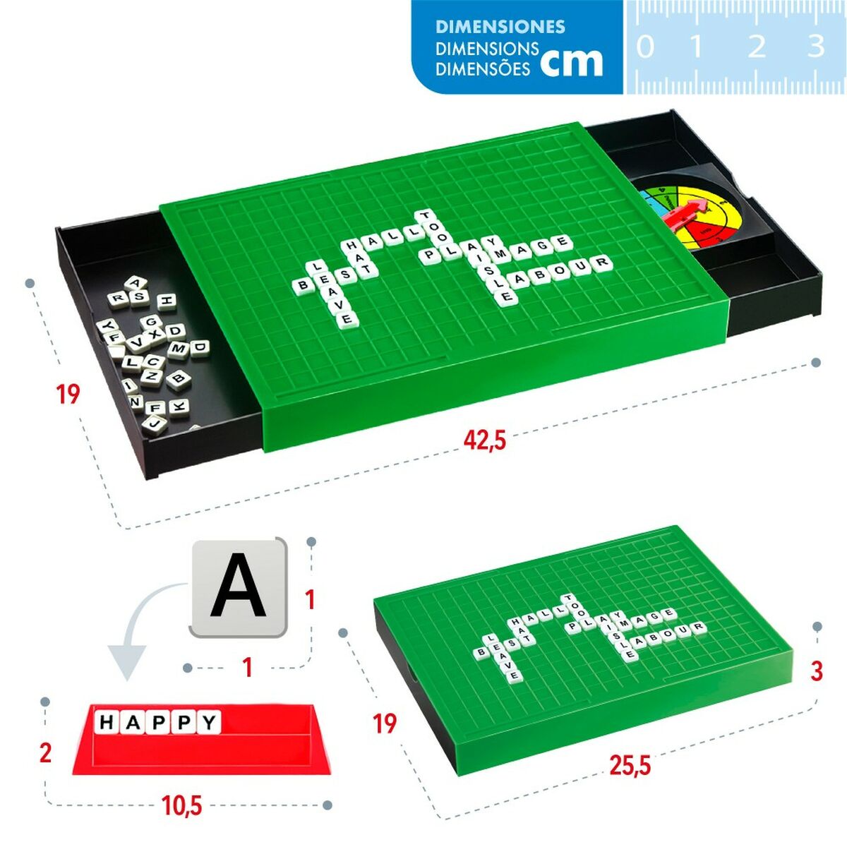 Word game CB Games   25,5 x 3 x 19 cm (6 Units)