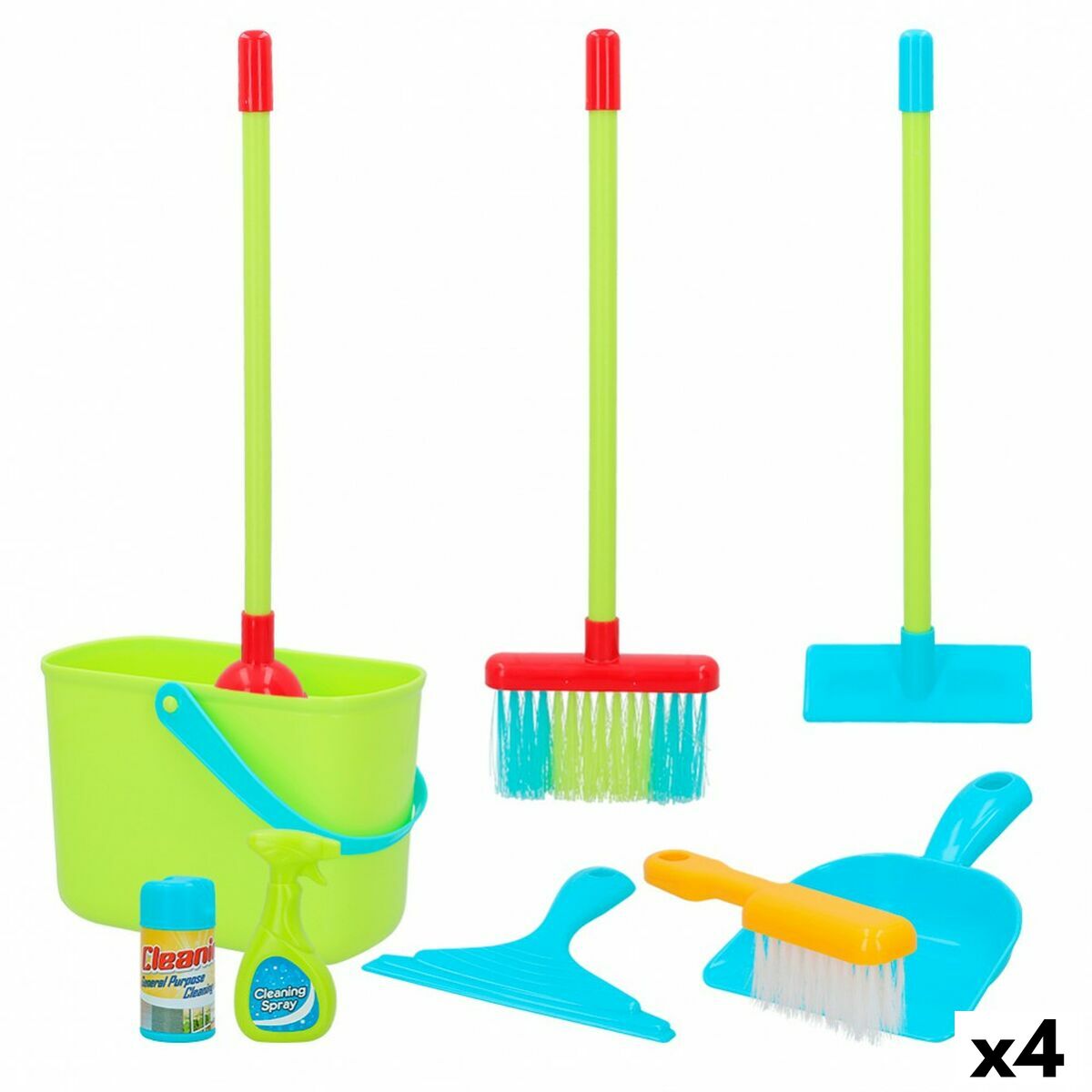 Cleaning & Storage Kit PlayGo 6 x 50 x 6 cm (4 Units) Cleaning & Storage Kit PlayGo 6 x 50 x 6 cm (4 Units)