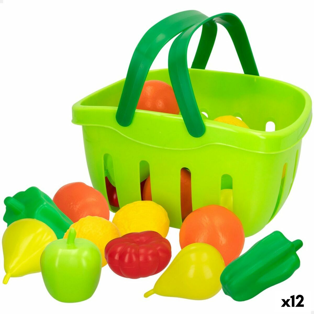 Toy Food Set Colorbaby 22 Pieces (12 Units) Toy Food Set Colorbaby 22 Pieces (12 Units)