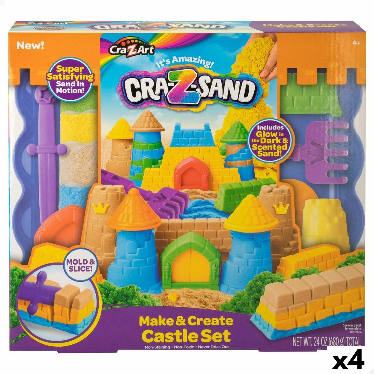 Craft Set Cra-Z-Art Cra-Z-Sand Castle Craft Set Cra-Z-Art Cra-Z-Sand Castle
