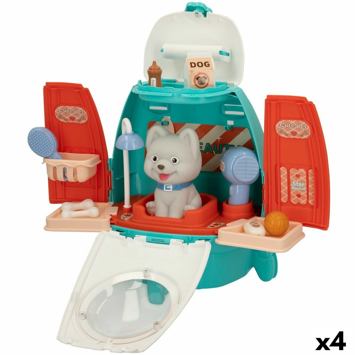 Playset GoGo Friends 37,5 x 34 x 36 cm Rocket 4 Units Playset GoGo Friends 37,5 x 34 x 36 cm Rocket 4 Units