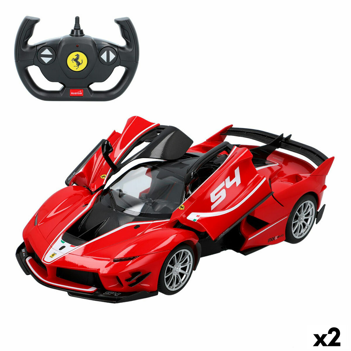 Remote-Controlled Car Ferrari FXX K Evo 1:14 (2 Units) Remote-Controlled Car Ferrari FXX K Evo 1:14 (2 Units)
