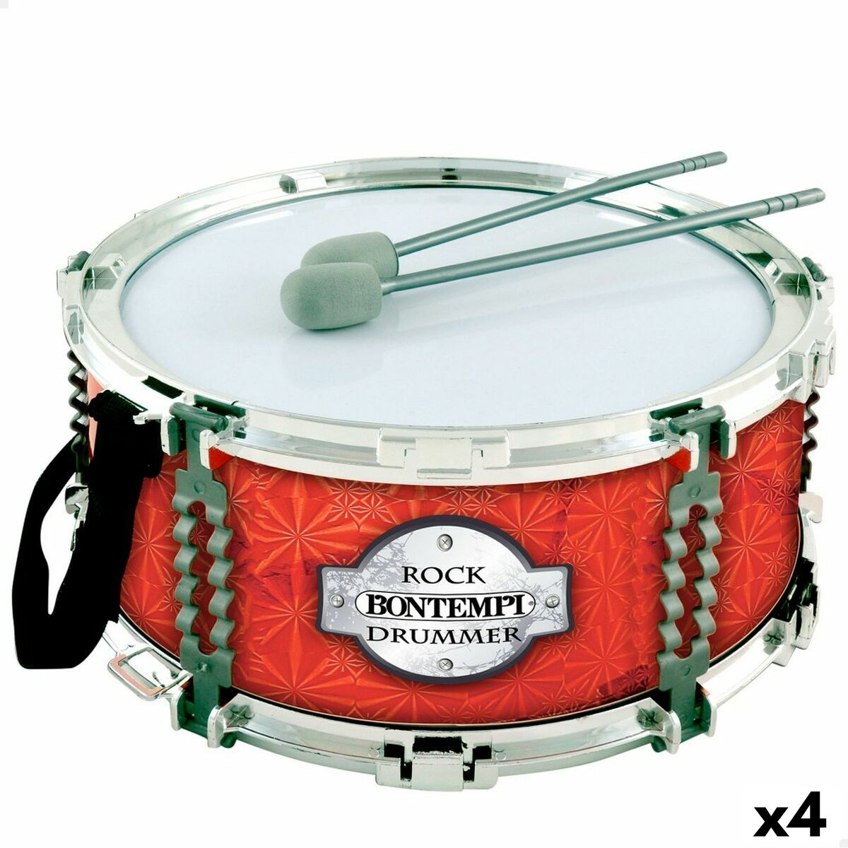 Drum Bontempi Plastic 30,5 x 13,5 x 30,5 cm (4 Units) Drum Bontempi Plastic 30,5 x 13,5 x 30,5 cm (4 Units)