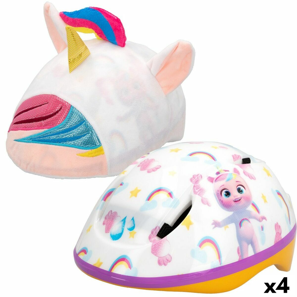 Baby Helmet Cry Babies DREAMY (4 Units) (52-55 cm) Baby Helmet Cry Babies DREAMY (4 Units) (52-55 cm)