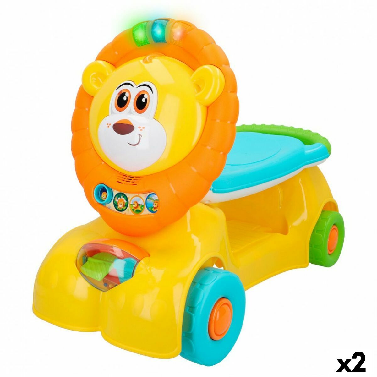 Tricycle Winfun Lion Light Sound 57 x 42 x 26 cm (2 Units) Tricycle Winfun Lion Light Sound 57 x 42 x 26 cm (2 Units)