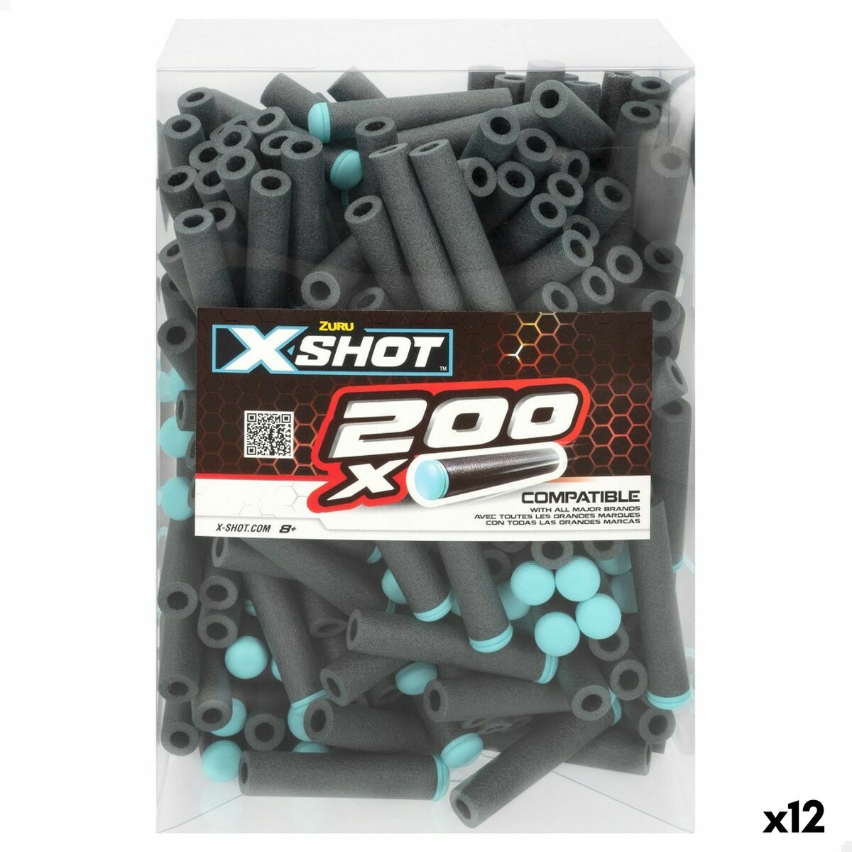 Darts Zuru X-Shot 200 Pieces Darts Zuru X-Shot 200 Pieces