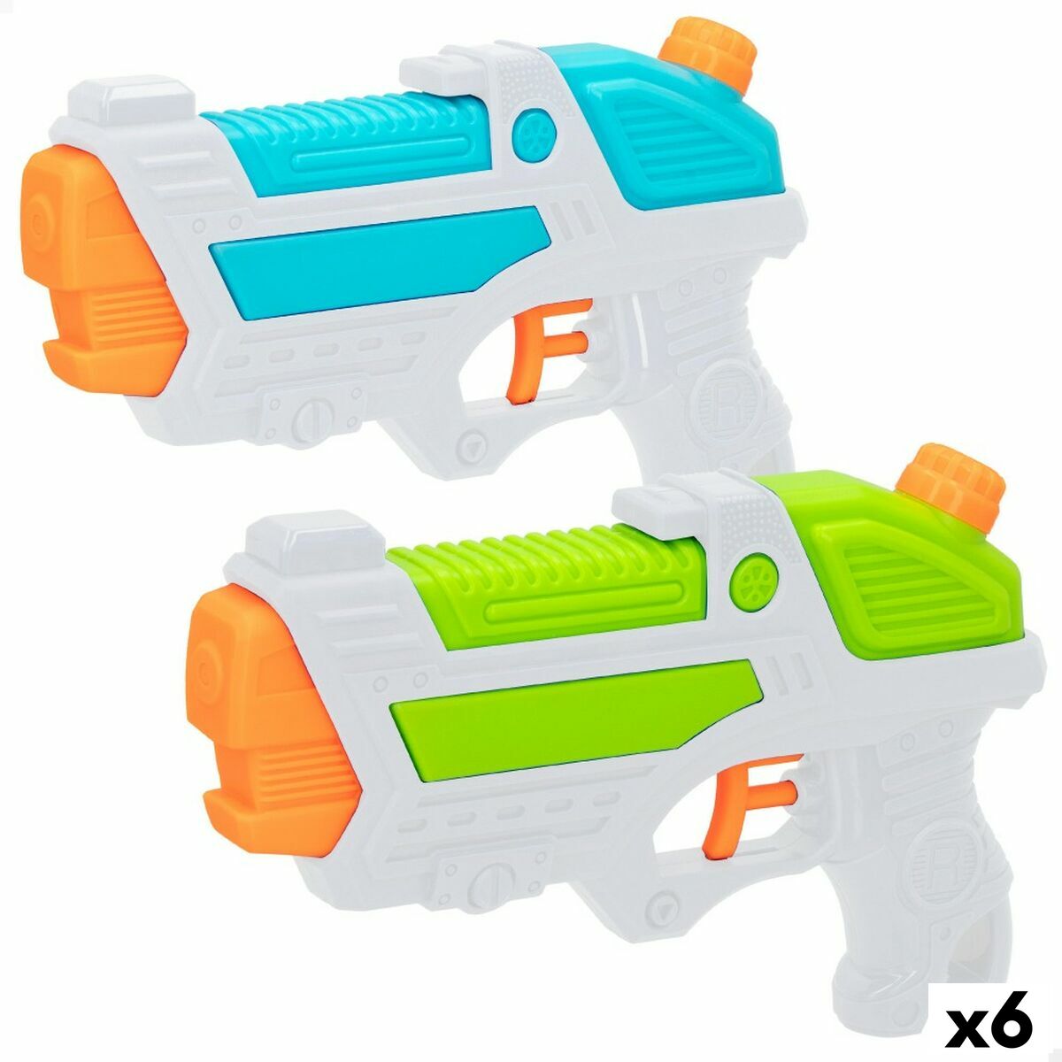 Set of 2 Guns Colorbaby 200 ml 22 x 14 x 3,5 cm (6 Units) Set of 2 Guns Colorbaby 200 ml 22 x 14 x 3,5 cm (6 Units)