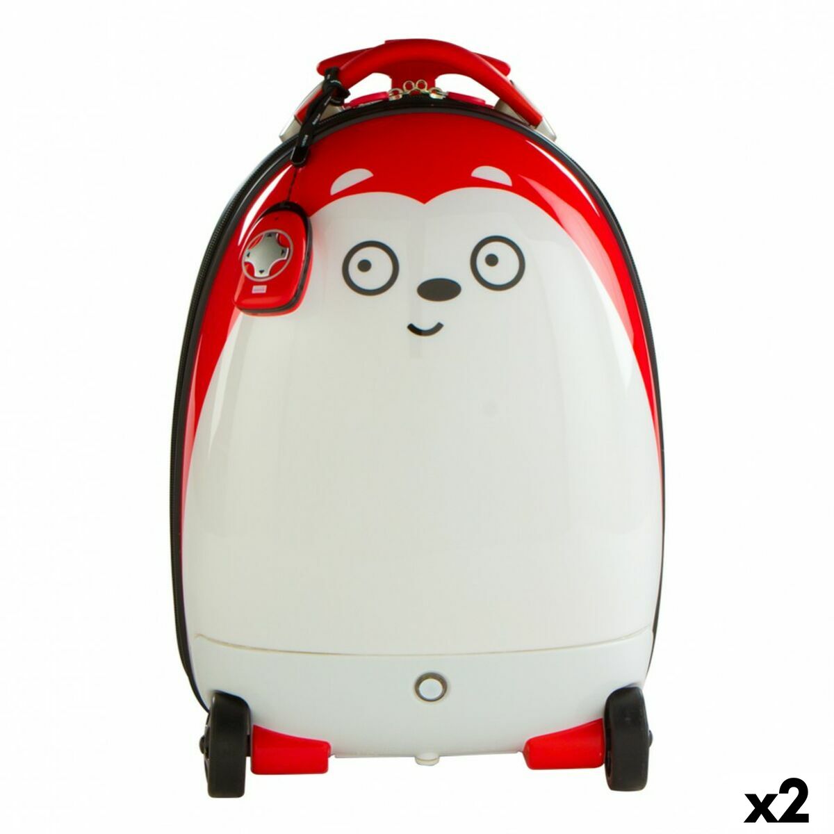 Trolley Backpack Rastar Children’s Radio control Hedgehog 2,4 GHz 34,5 x 47 x 27 cm (2 Units)